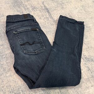 Women’s 7 for All Mankind jeans - High waist straight leg size 27 x 26.5” inseam